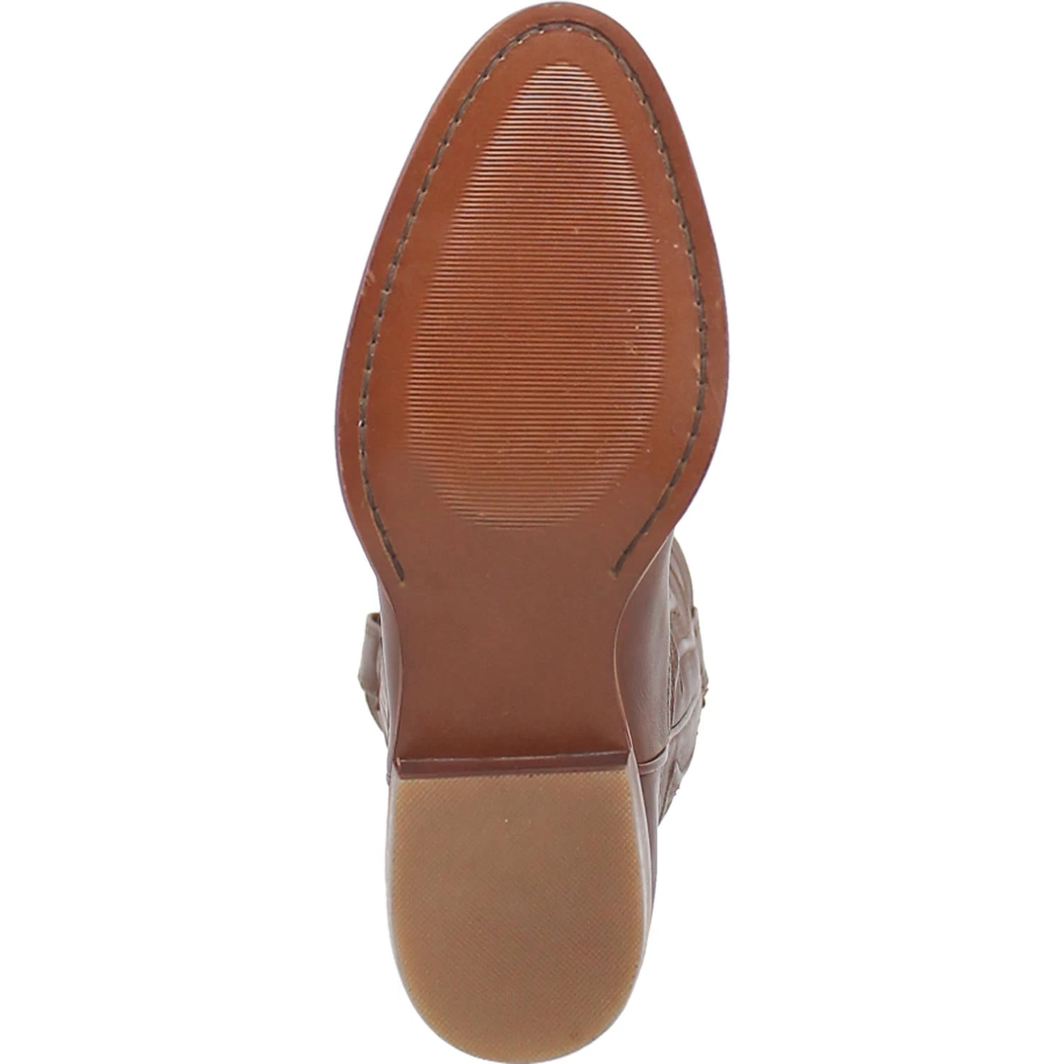 Dingo Men's Montana Round Toe Brown Leather Boots DI316-BRN