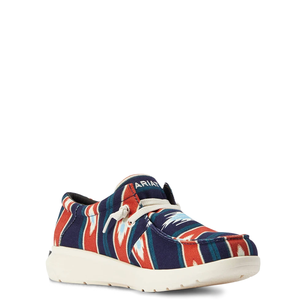 Ariat® Men's Hilo Flex Chimayo Cristo Navy Slip On Shoes 10042581