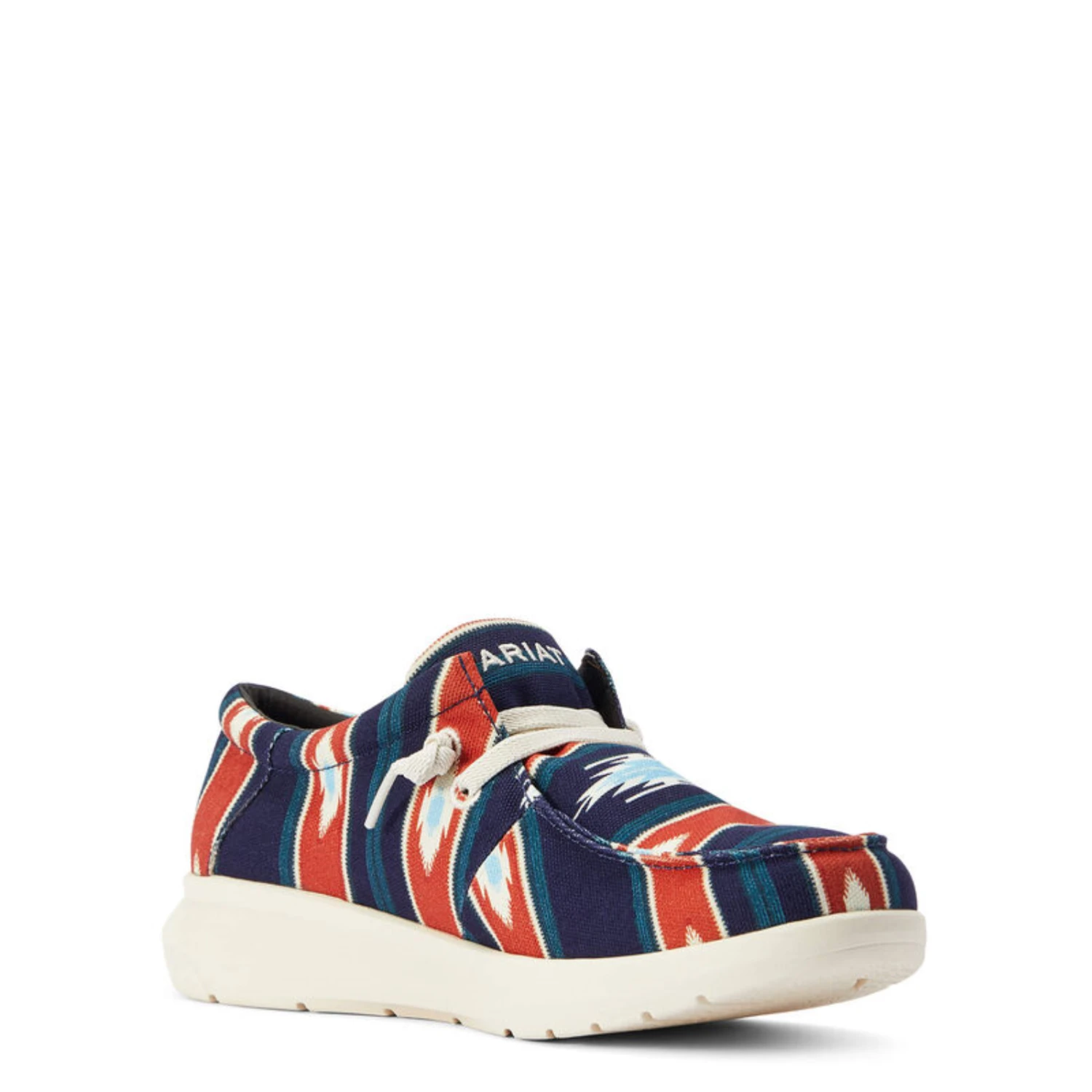 Ariat® Men's Hilo Flex Chimayo Cristo Navy Slip On Shoes 10042581