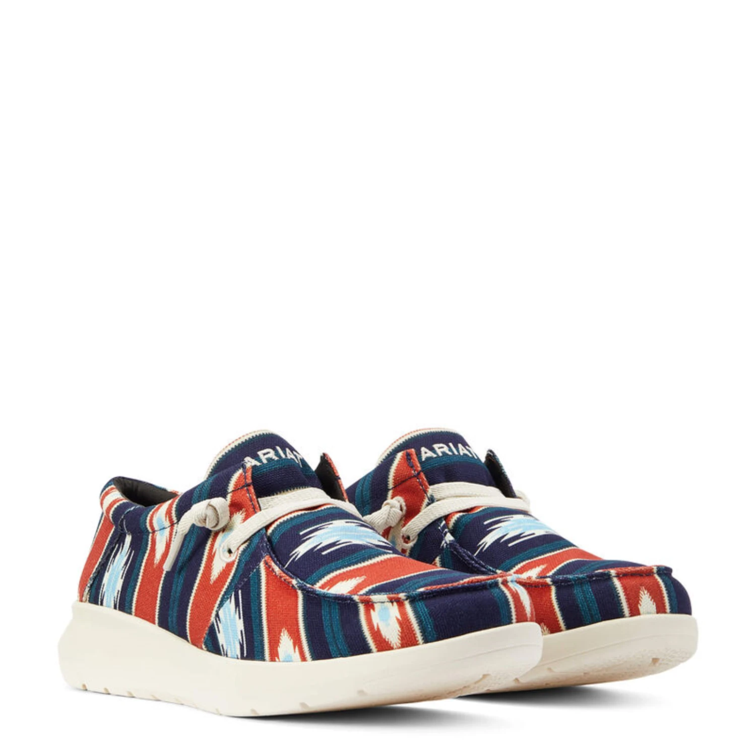 Ariat® Men's Hilo Flex Chimayo Cristo Navy Slip On Shoes 10042581