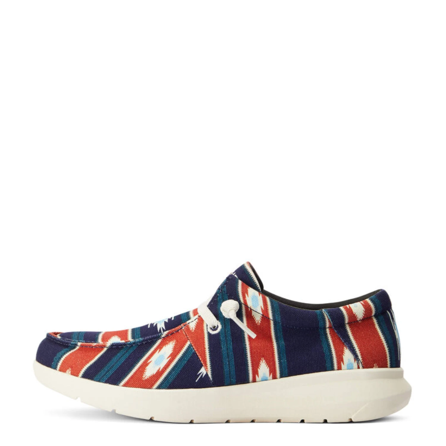 Ariat® Men's Hilo Flex Chimayo Cristo Navy Slip On Shoes 10042581