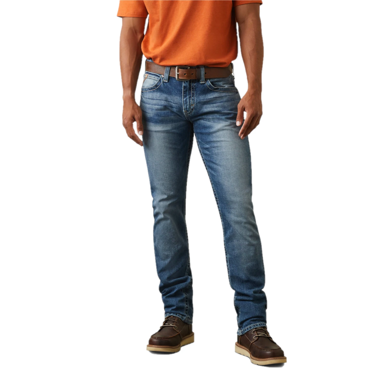 Ariat® Men's M8 Modern Medium Wash Slim Leg Jeans 10043185