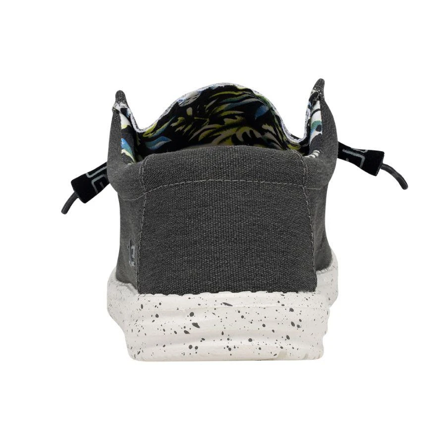 Hey Dude Men's Wally Stretch Black Shoes 110384900