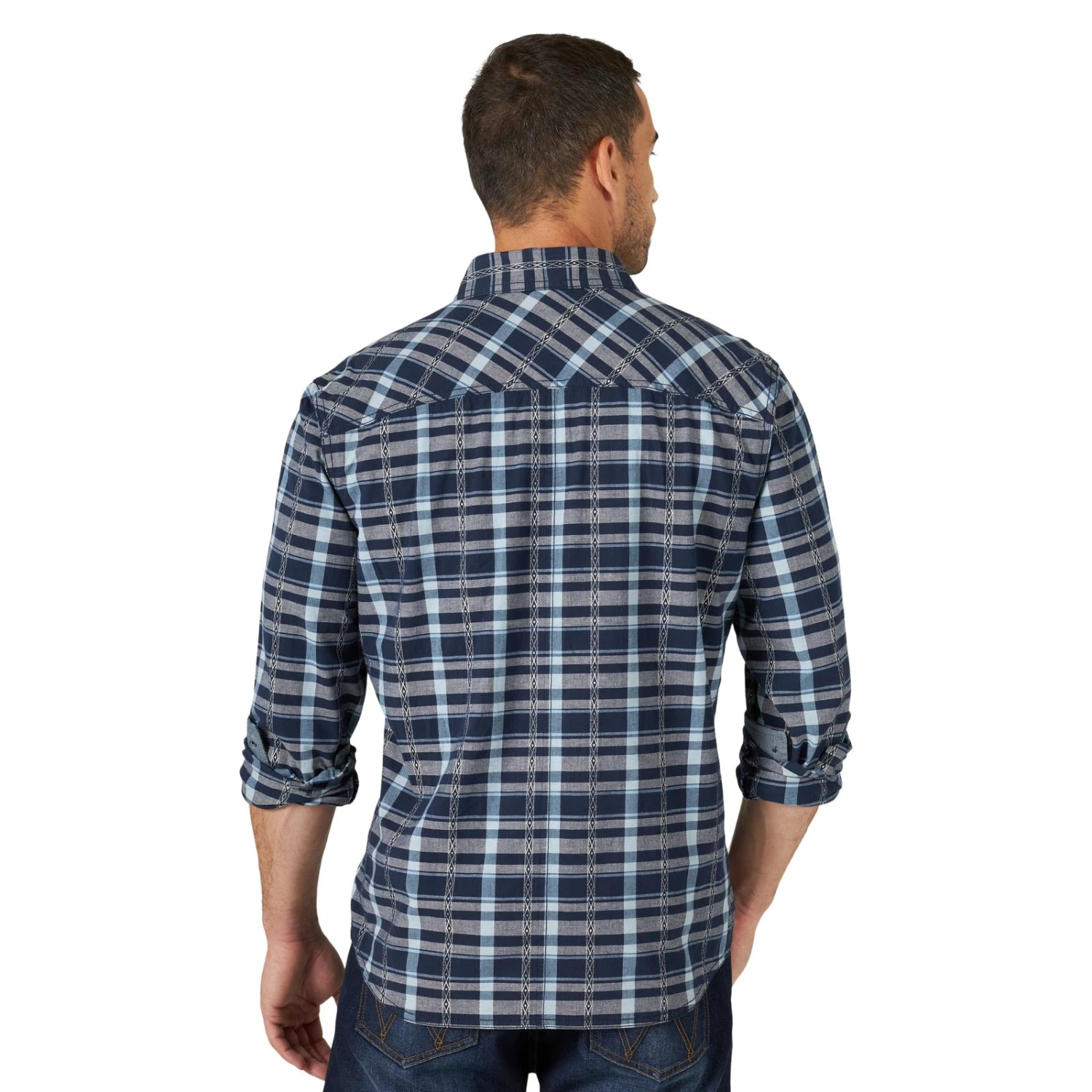 Wrangler Retro® Men's Premium Dark Sapphire Button Up Shirt 112318887