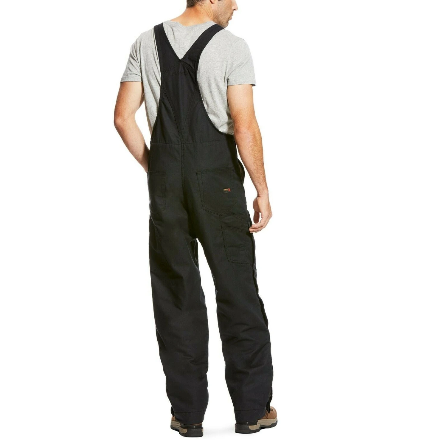 Ariat® Men's FR 2.0 Black Insulated Overall Bib 10023457