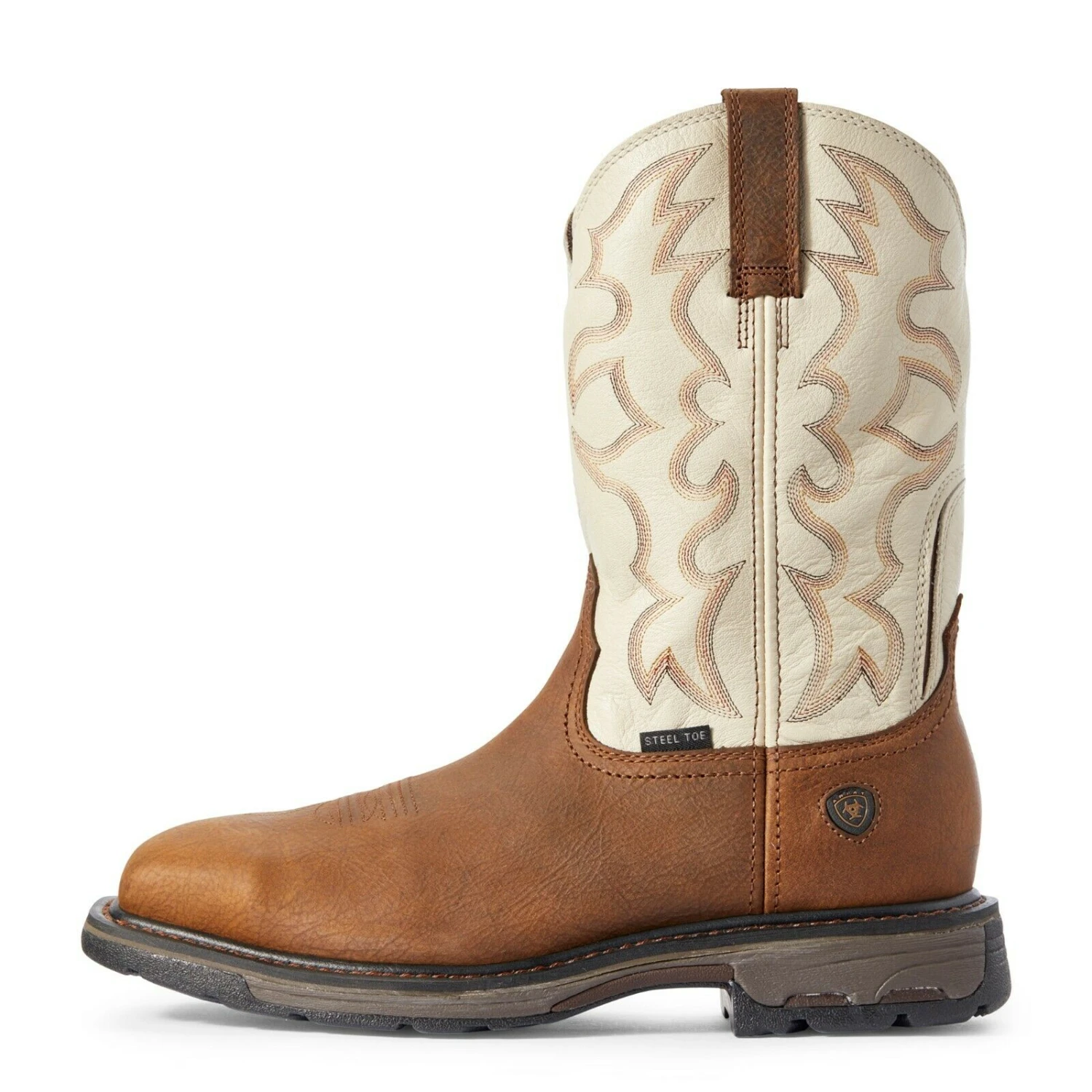 Ariat® Men's Workhog Wide Square Steel Toe Western Work Boots 10031600