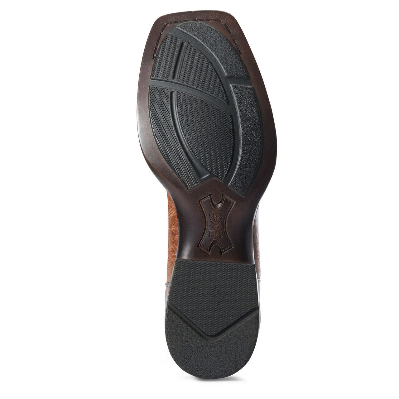 Ariat® Men's Valor Ultra Dark Tan & Rocky Blue Boots 10034080