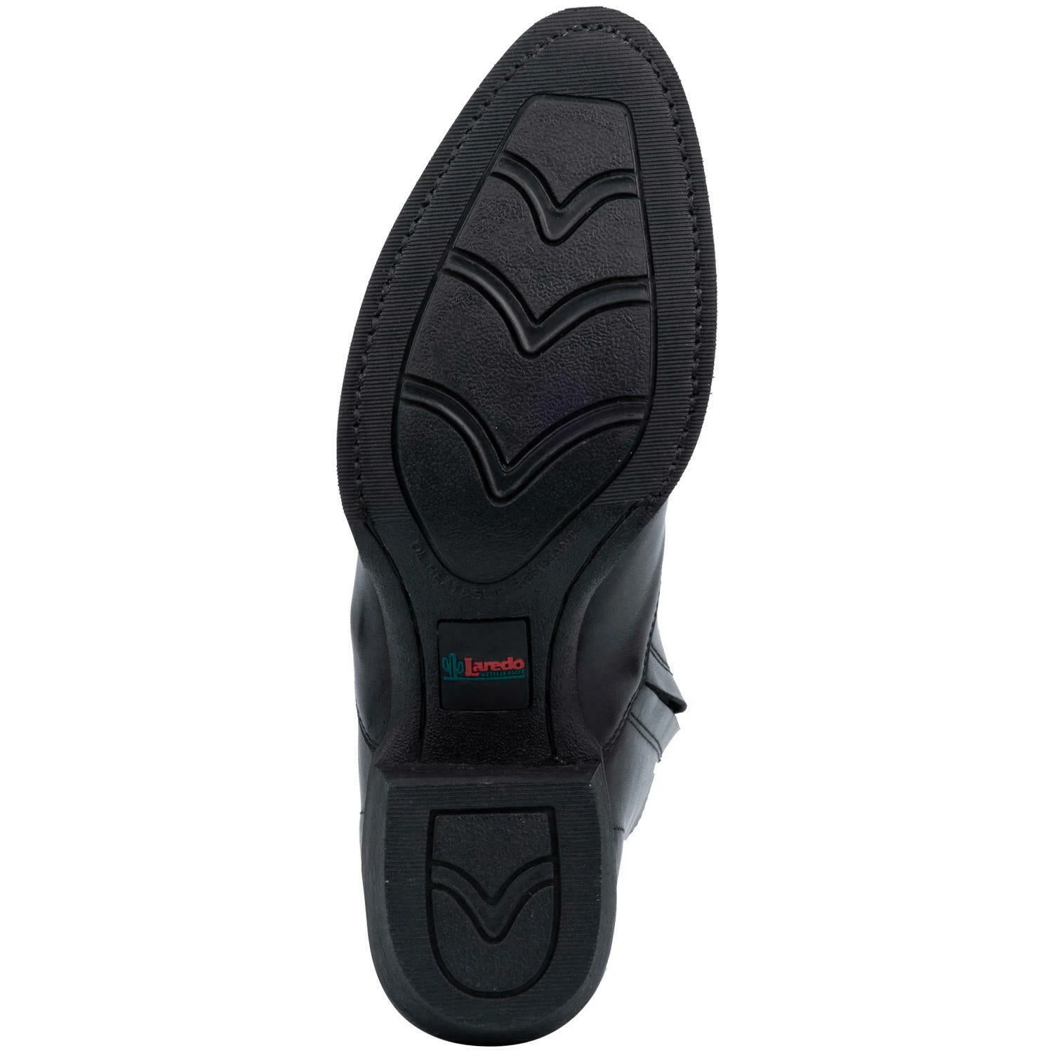 Laredo Men's Fletcher Black Leather Ankle Boots 62070