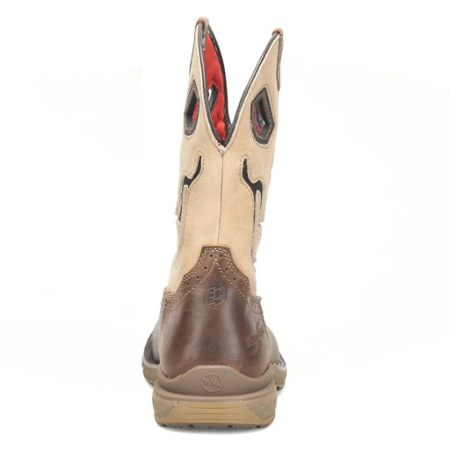 Double H® Men's 11" Wide Square Toe Syphon Tan & Brown Boots DH5389