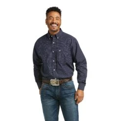 Ariat® Men's Pino Classic Long Sleeve Old Navy Shirt 10037051
