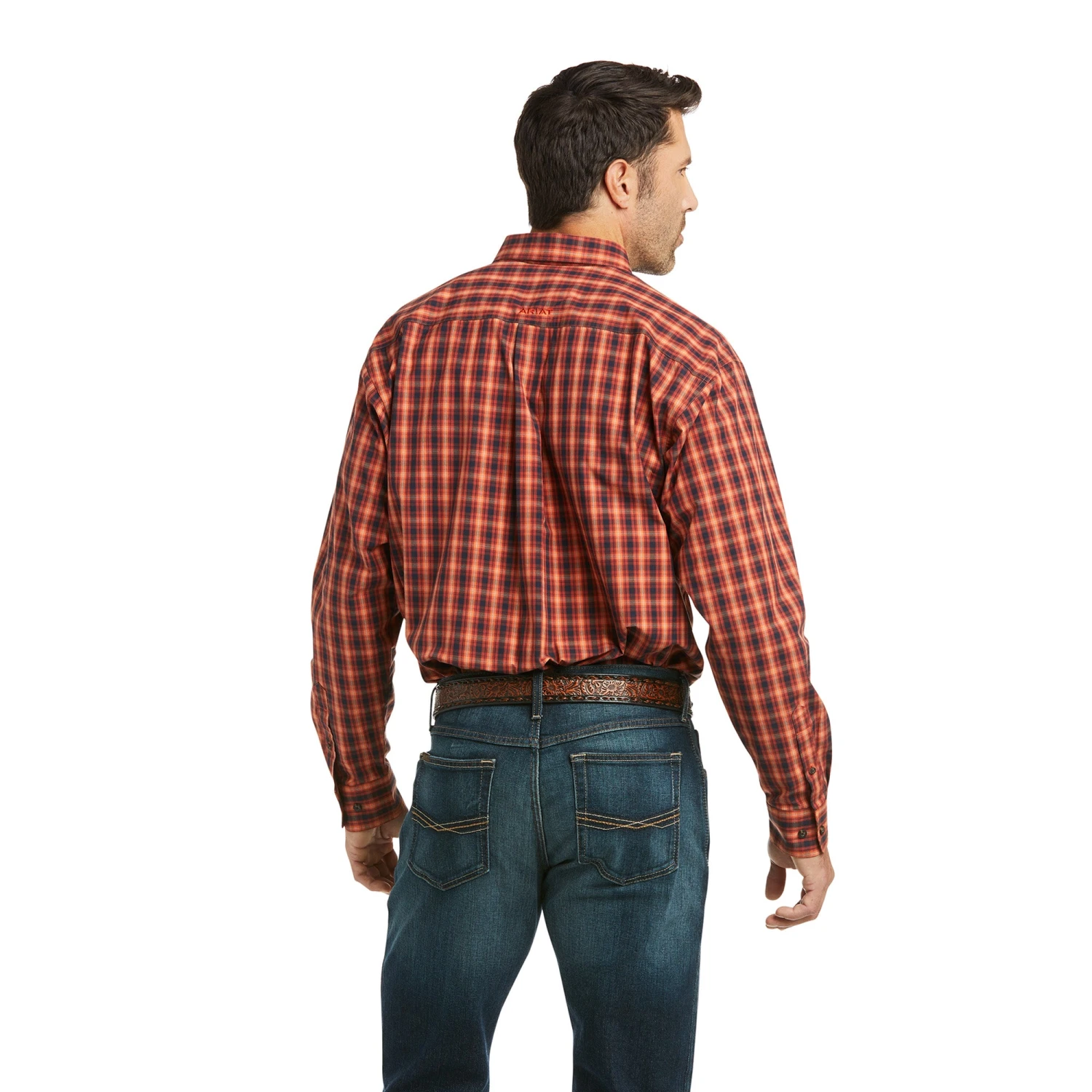 Ariat Men's Pro Pepi Classic Long Sleeve Shirt Autumn Blaze 10037052