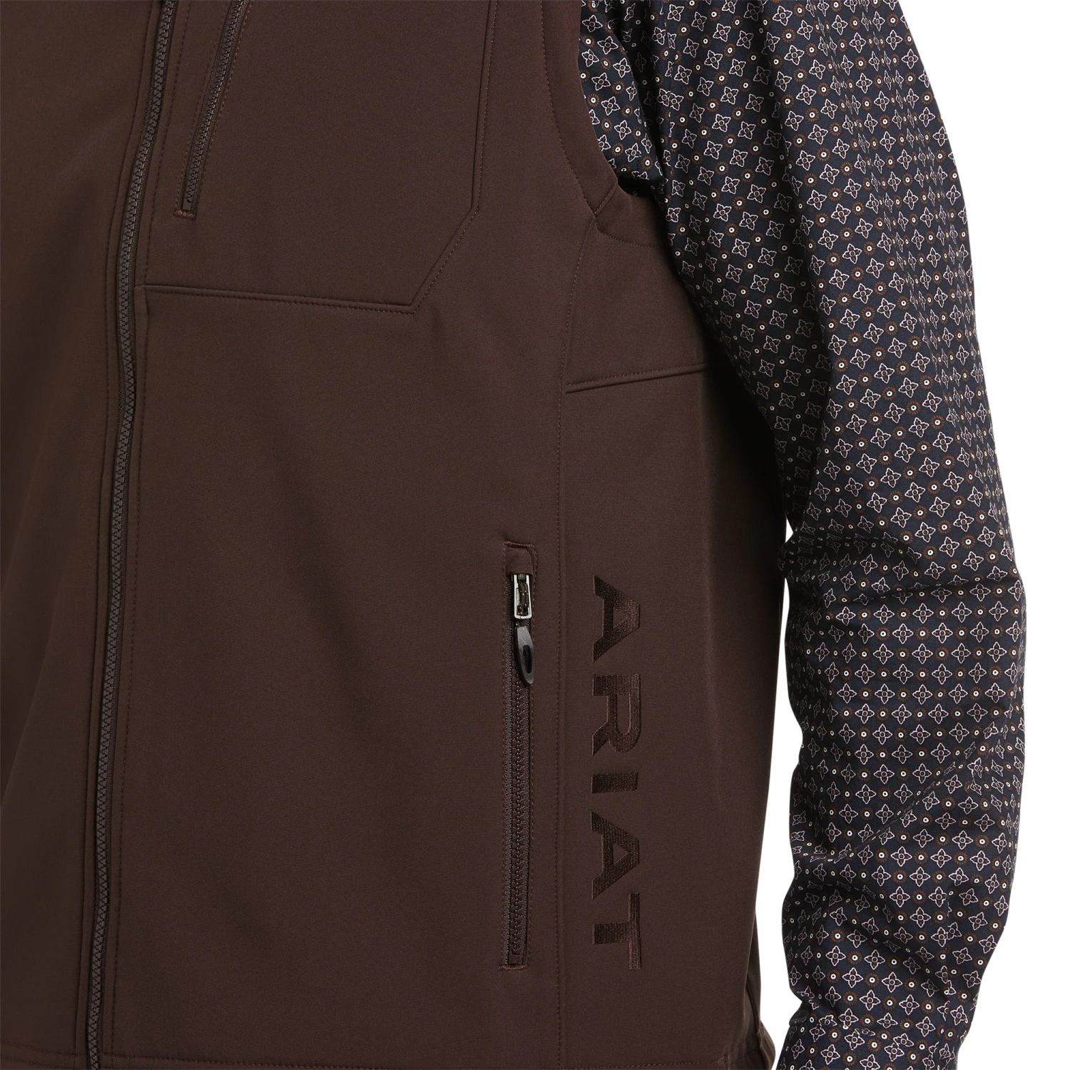 Ariat Men's Logo 2.0Patriot Coffee Bean Concealed Carry Vest 10037560