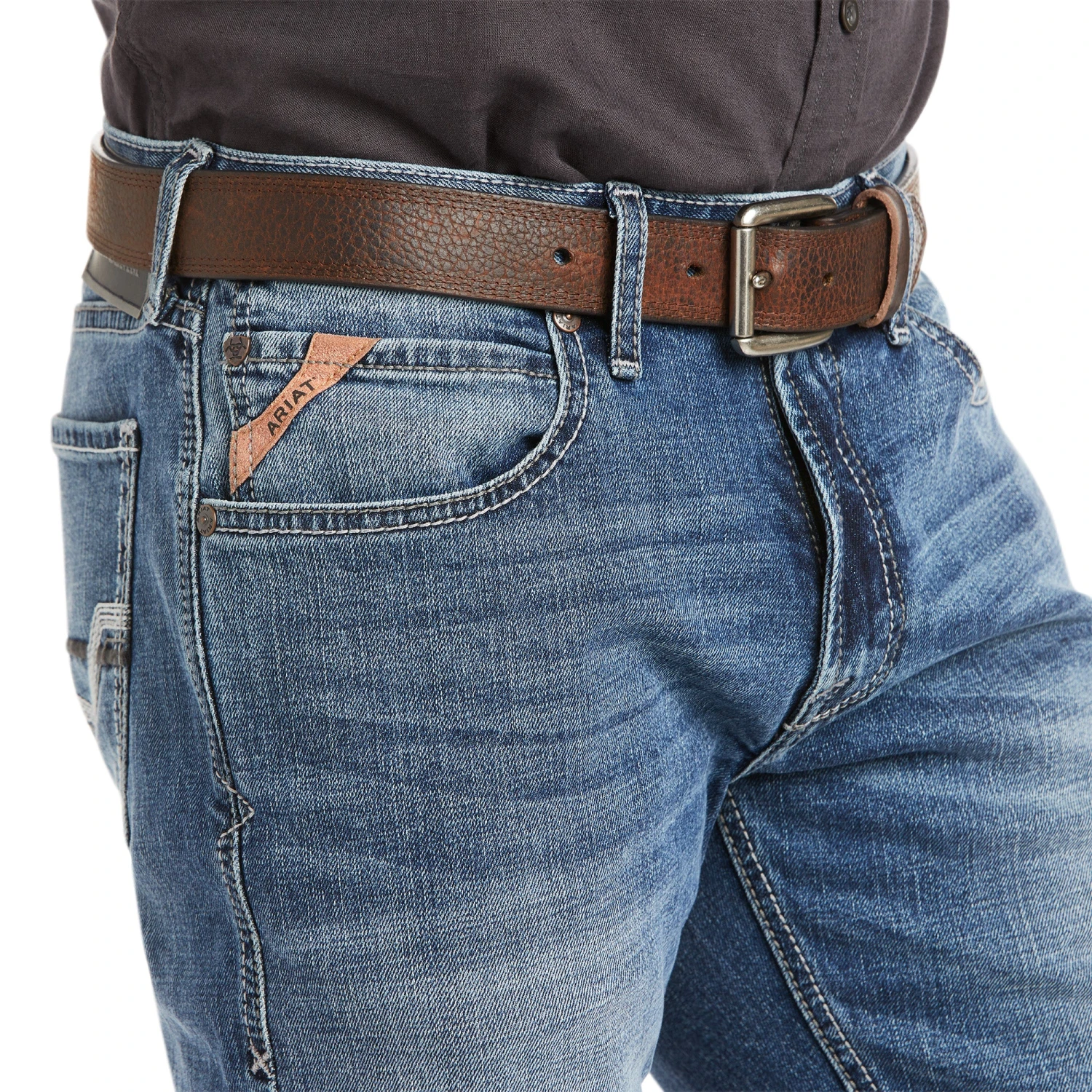 Ariat® Men's M5 Novato Straight Stretch Boot Cut Jeans 10037966