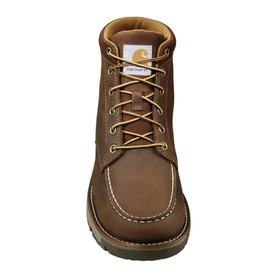 Carhartt® Men's Millbrook Dark Brown Soft Toe Wedge Boots FM5010