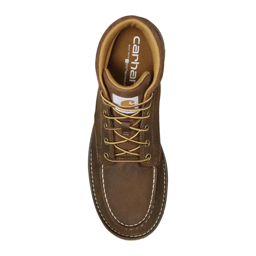 Carhartt® Men's Millbrook Dark Brown Soft Toe Wedge Boots FM5010