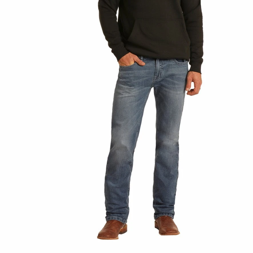 Rock & Roll Denim Men's Hooey Reflex Revolver Medium Vintage Jeans M1R1807-44