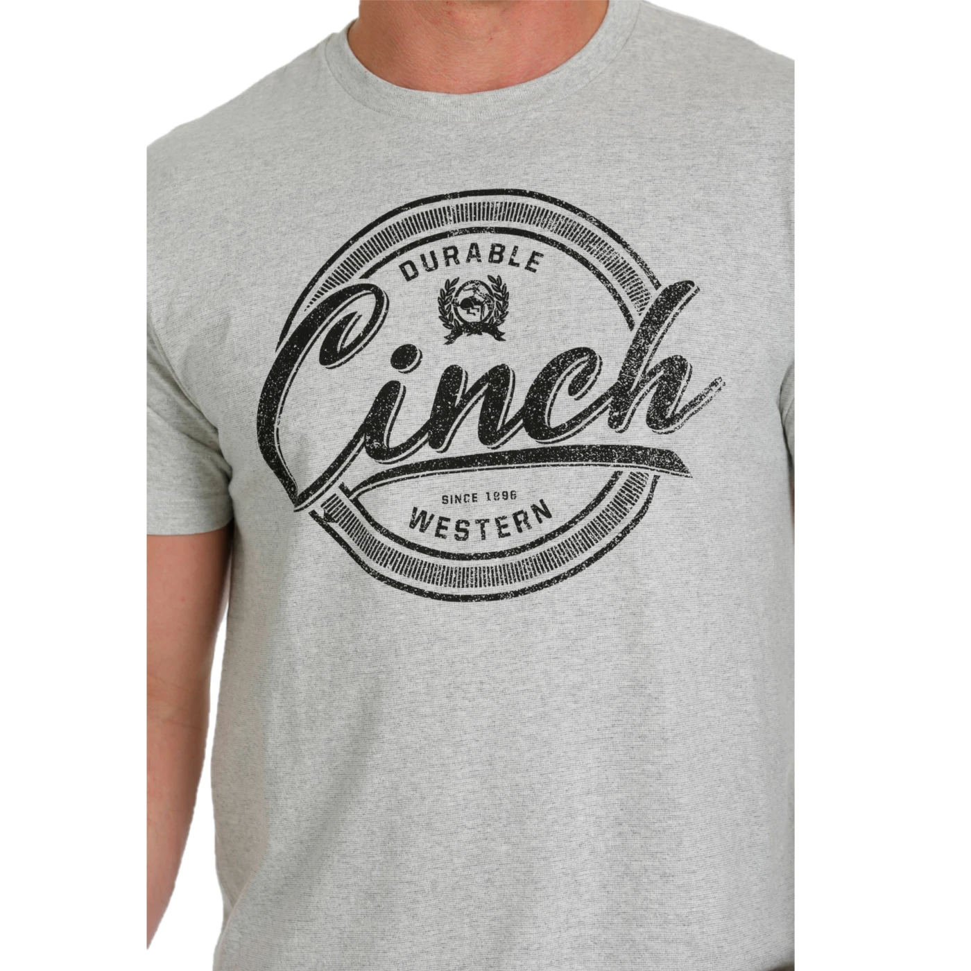 Cinch® Men's Heather Grey Logo T-Shirt MTT1690562
