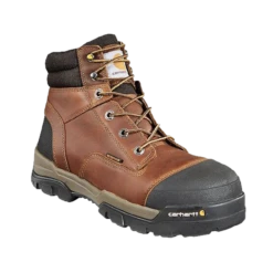 Carhartt® Men's Ground Force Peanut Oil Tan Leather Work Boots CME6355