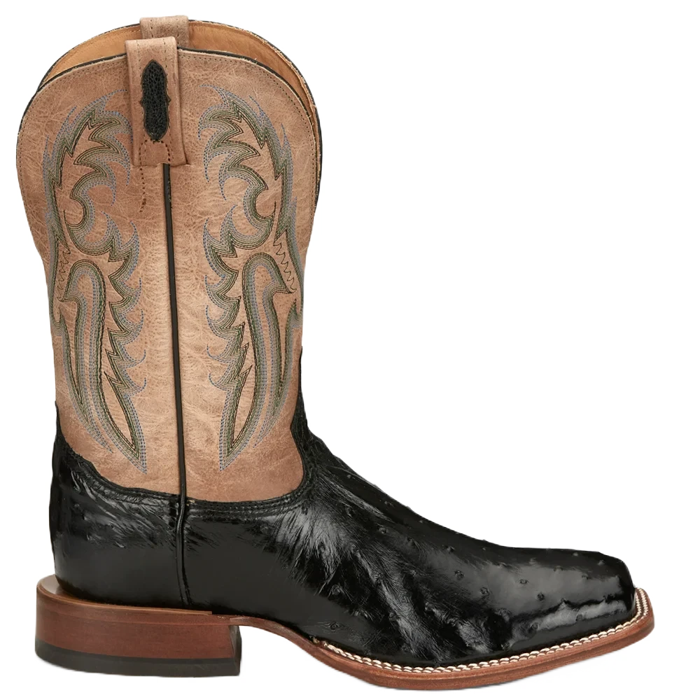 Tony Lama® Men's Castillo Embroidered Beige Western Boots EP6094