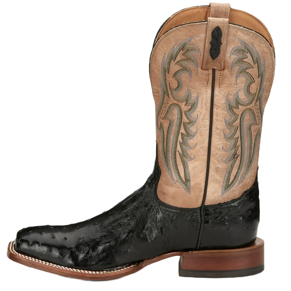 Tony Lama® Men's Castillo Embroidered Beige Western Boots EP6094