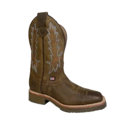 Double H® Men's Wilderness Buttercup Square Toe Light Brown Boots DH4568