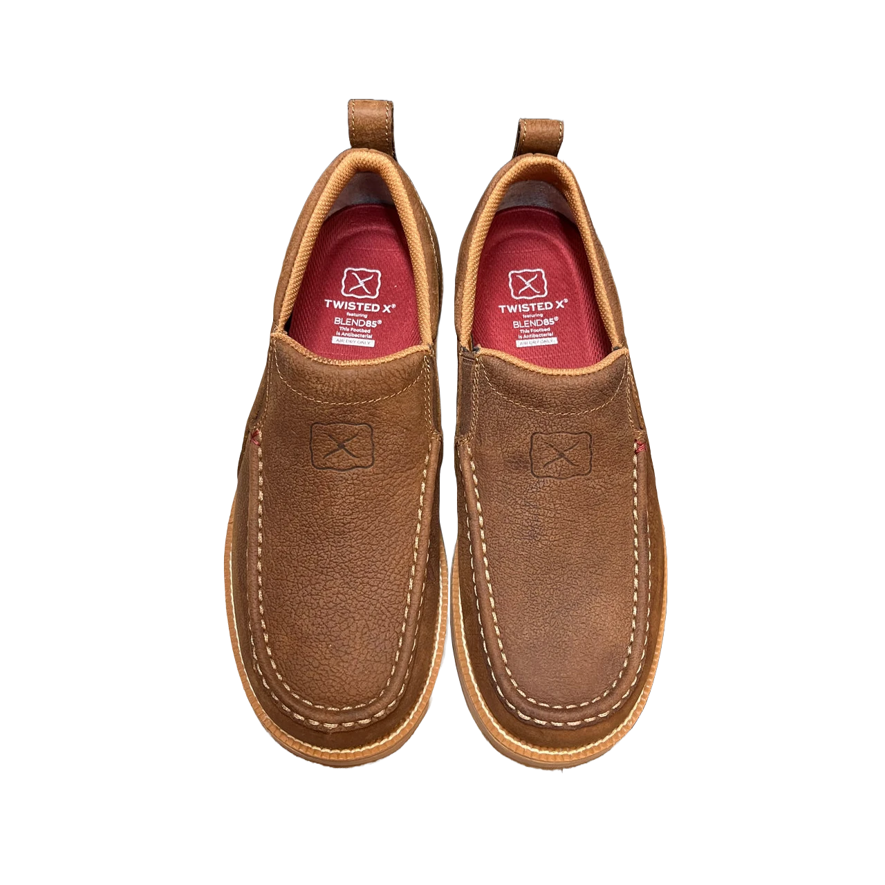 Twisted X Men's Tawny Brown CellStretch Wedge Driving Moc MCAX004