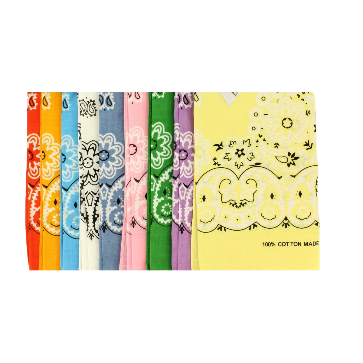 M&F Light Colored Bandana's 1001299