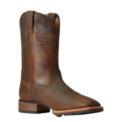 Ariat® Men's Hybrid Fly High Distressed Brown Square Toe Boots 10040419