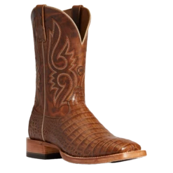 Ariat® Men's Relentless Denton Carmel Tan Exotic Boots 10035923