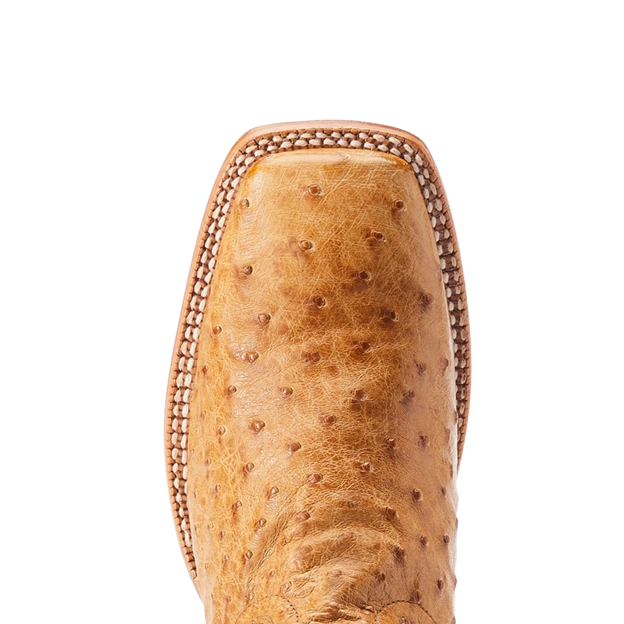 Ariat Men's Broncy Antique Saddle Full QuillSquare Toe Boots 10044419