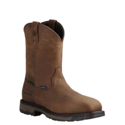 Ariat® Men's Workhog Square Composite Toe H2O Brown Work Boot 10020092