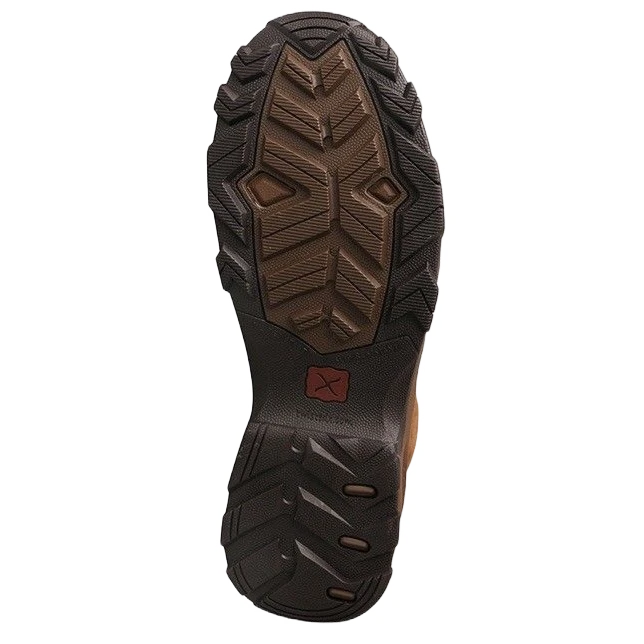 Twisted X Men's Hiker Dark Brown Waterproof Lace-Up Boots MHKW004