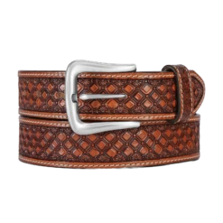 Brighton® Men's Saddle Creek Tan Leather Belt C14104