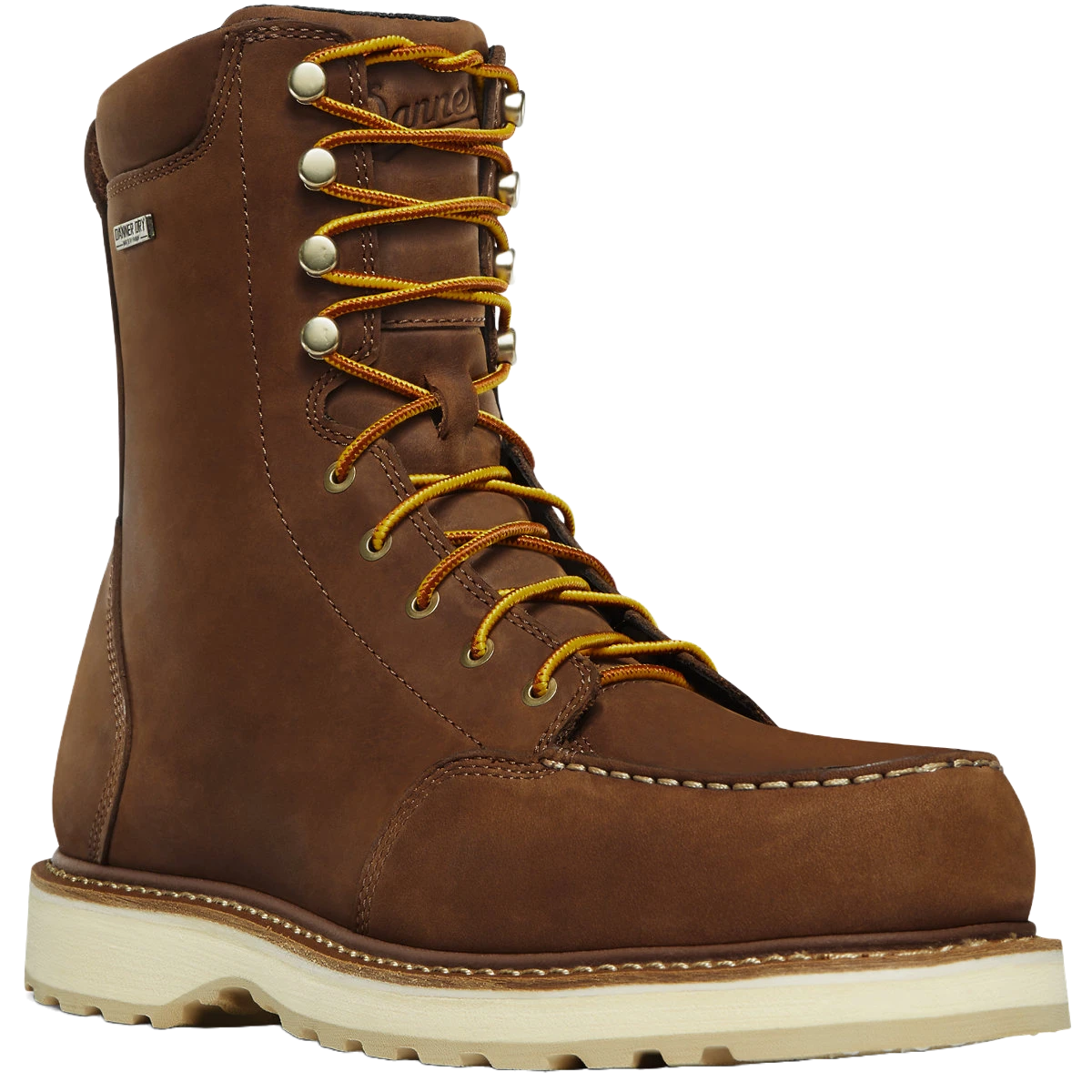 Danner Men's Cedar River Aluminum Toe Brown Work Boots 14303