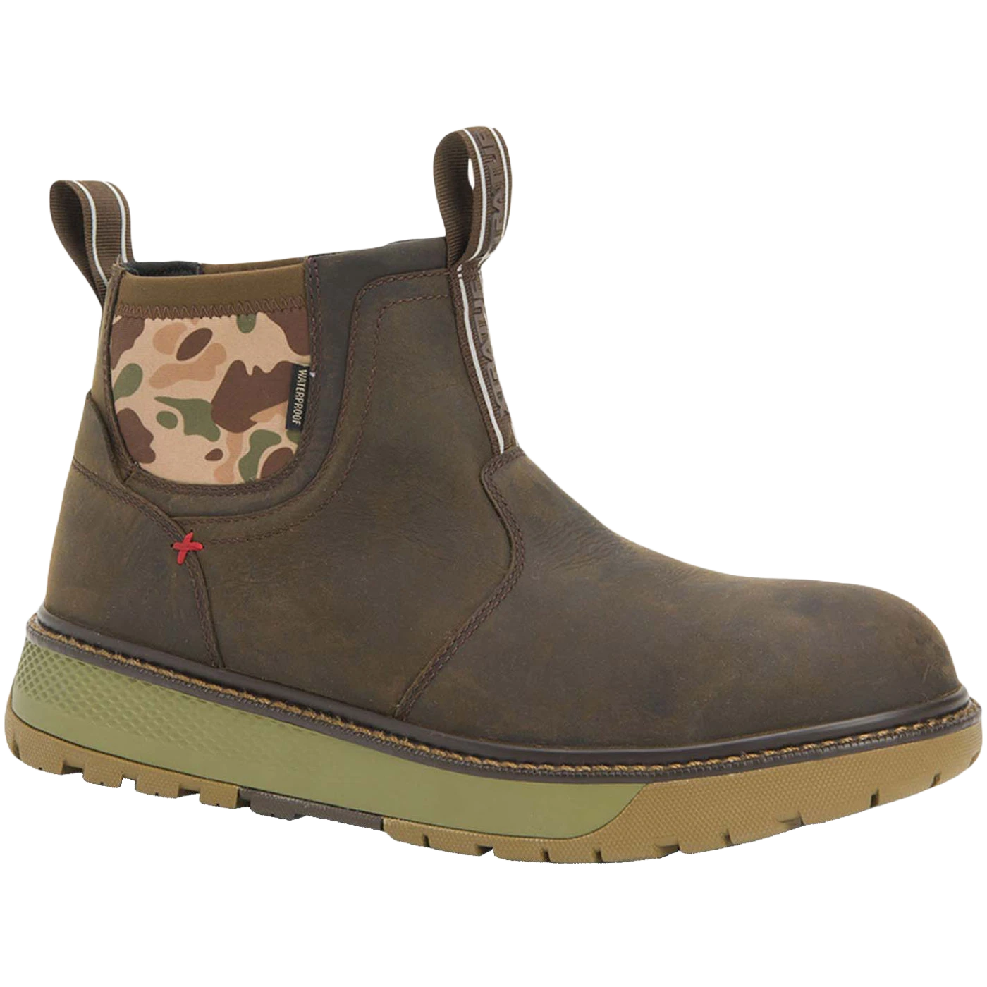 XTRATUF® Men's Bristol Bay Chelsea Duck Camo Brown Boots XBC-DCAM