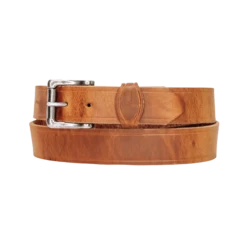 Heritage Leathers® Men's Brown Hot Dipped Creased Heavy Work Belt 2402