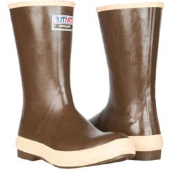 XTRATUF® Men's Legacy 12" Copper & Tan Waterproof Rubber Boot 22172G