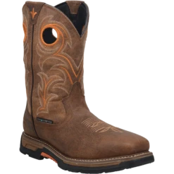 Dan Post Men's Storms Eye Waterproof Brown Work Boots DP56414