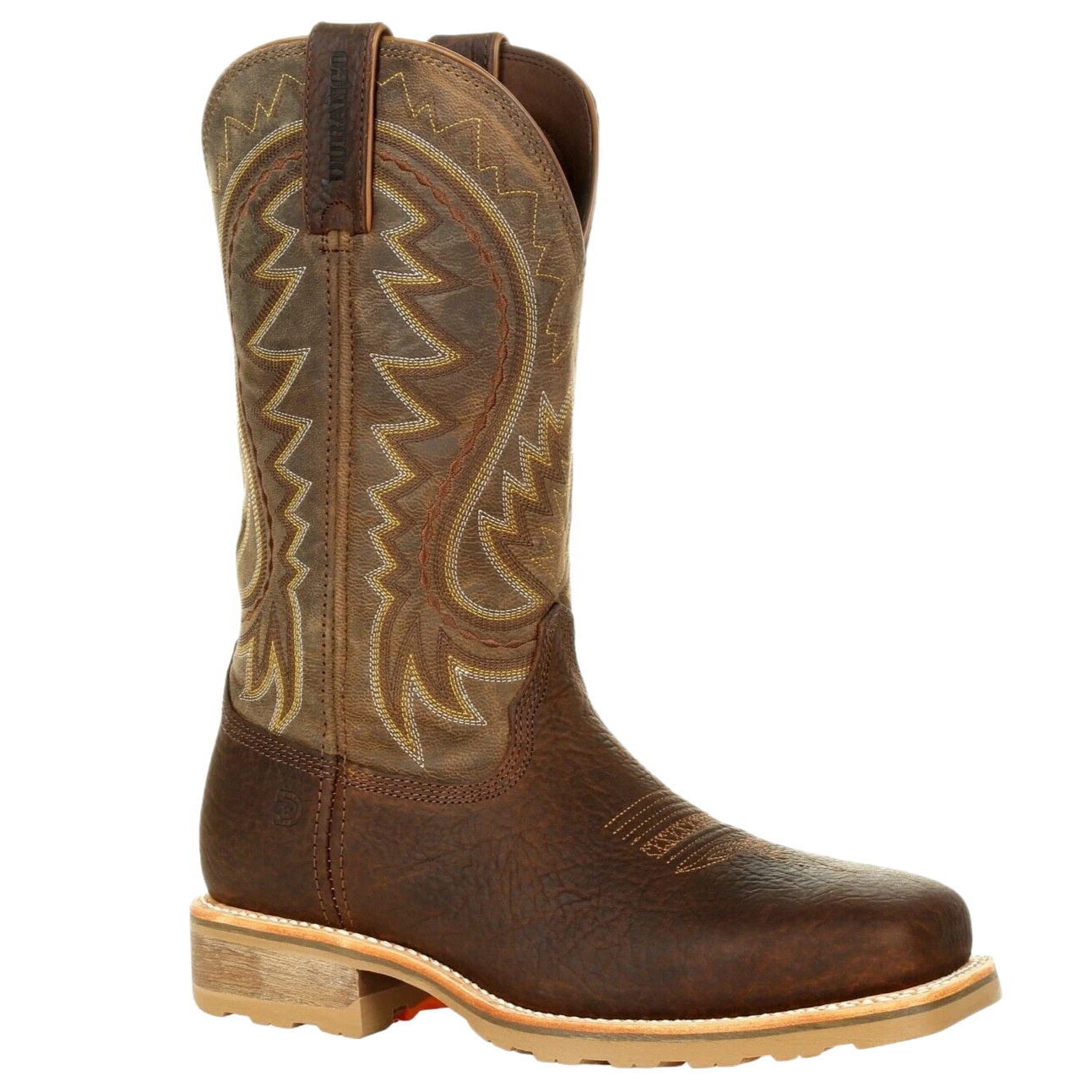 Durango Men's Maverick Pro Steel Toe Flaxen Brown Work Boots DDB0298