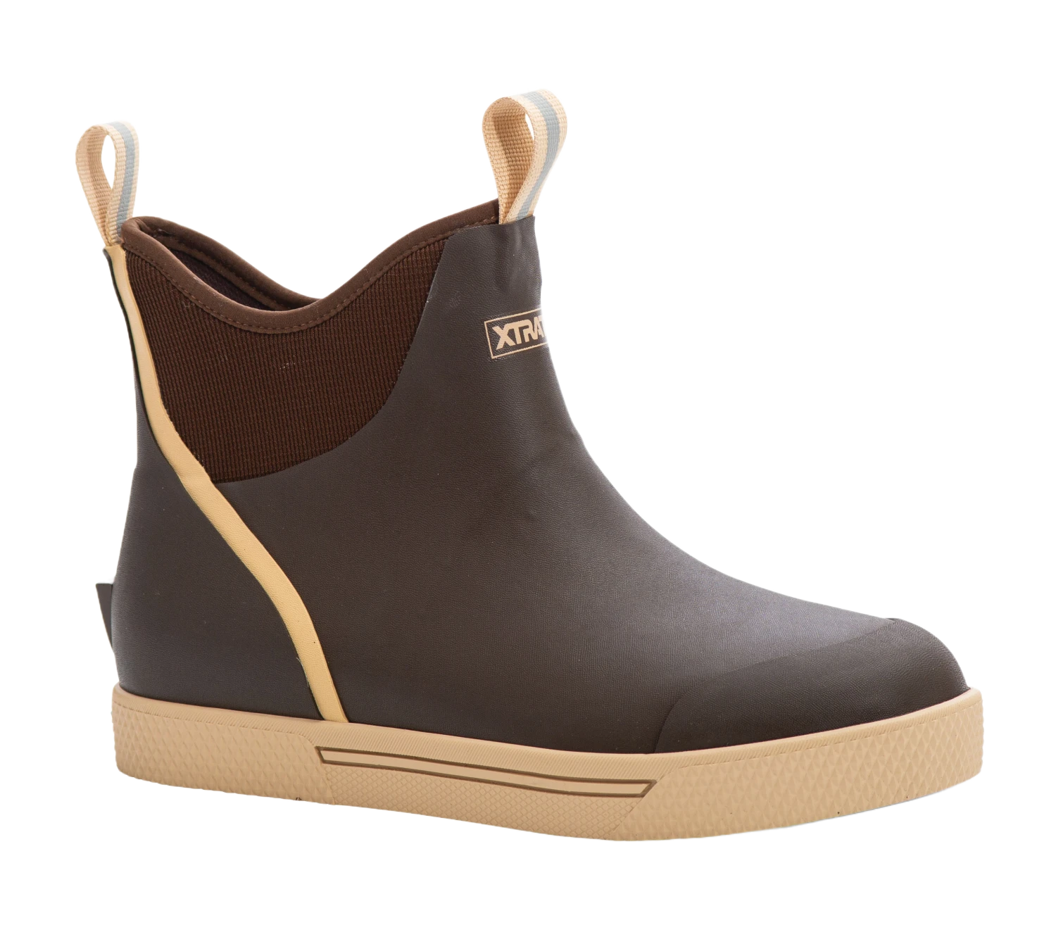 XTRATUF Men's Wheelhouse 6" Brown Deck Boots XMW-900