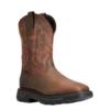 Ariat® Men's Big Rig H2O Distressed Brown Work Boots 10033991