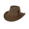 Outback Men's Randwick Brown Wool Western Hat 1321-BRN