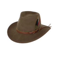 Outback Men's Randwick Brown Wool Western Hat 1321-BRN