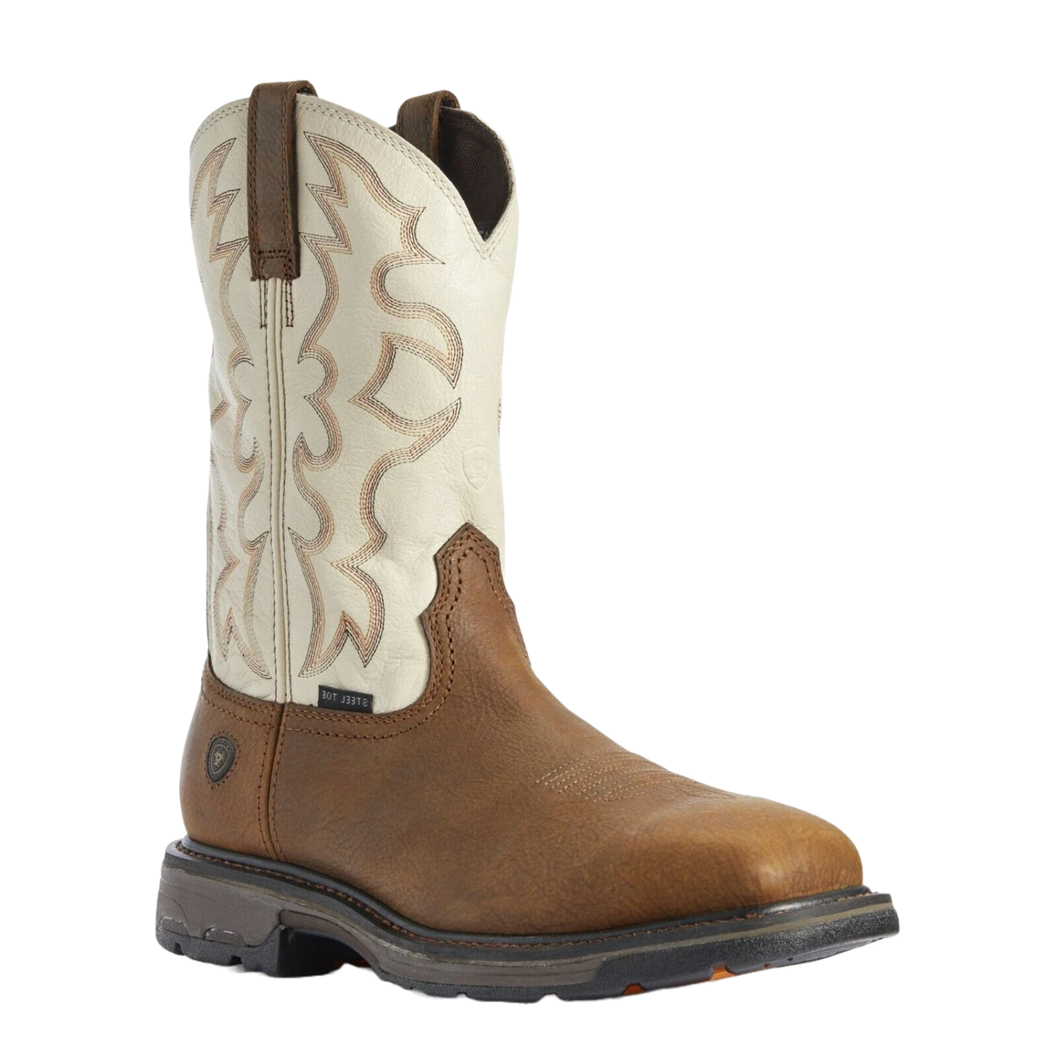 Ariat® Men's Workhog Wide Square Steel Toe Western Work Boots 10031600