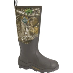 Muck Boot Company Muck Men's Woody Max Brown Realtree EDGE™ Waterproof Boots WDM-RTE