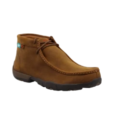 Twisted X Men's Work Chukka Driving Moc Distressed Saddle Shoes MDMW001