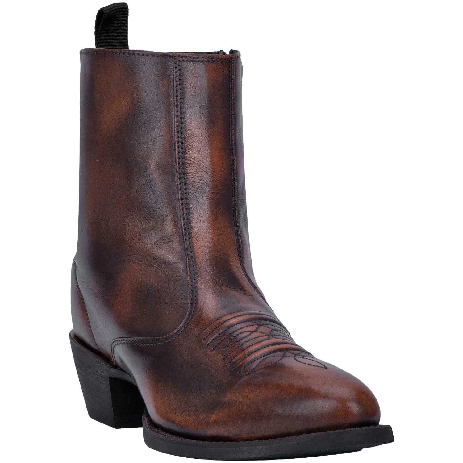 Laredo Men's Fletcher Tan Leather Ankle Boots 62074