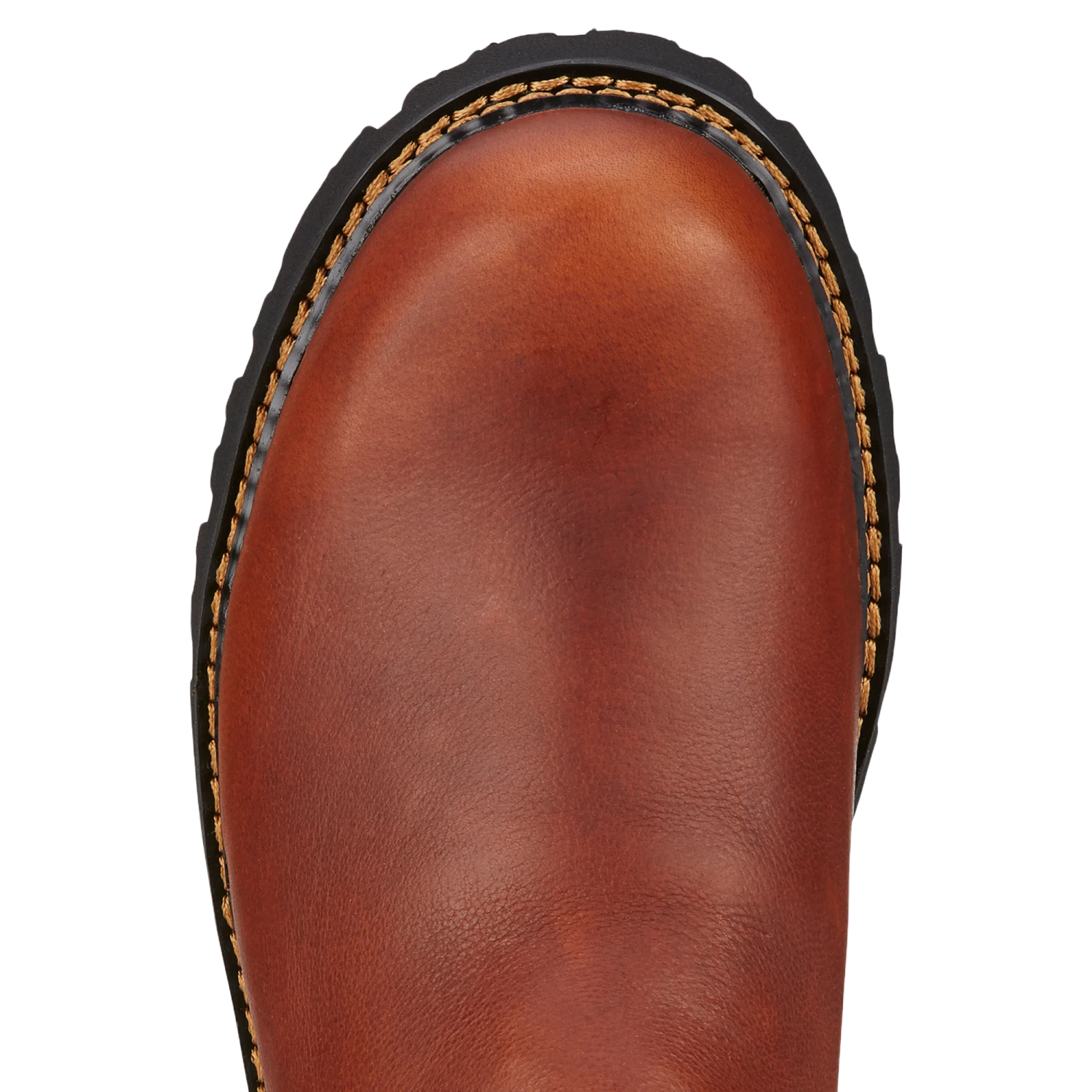 Ariat Men's Spot Hog Peanut Brown Round Toe Boots 10002531