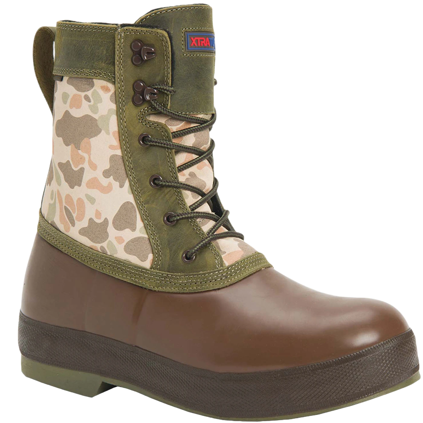 XTRATUF Men's 8 Inch Insulated Legacy Lace Up Boots LLM8DCAM