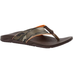 XTRATUF Men's Mossy Oak Bottomland Brown Auna Sandals AUNMMOB